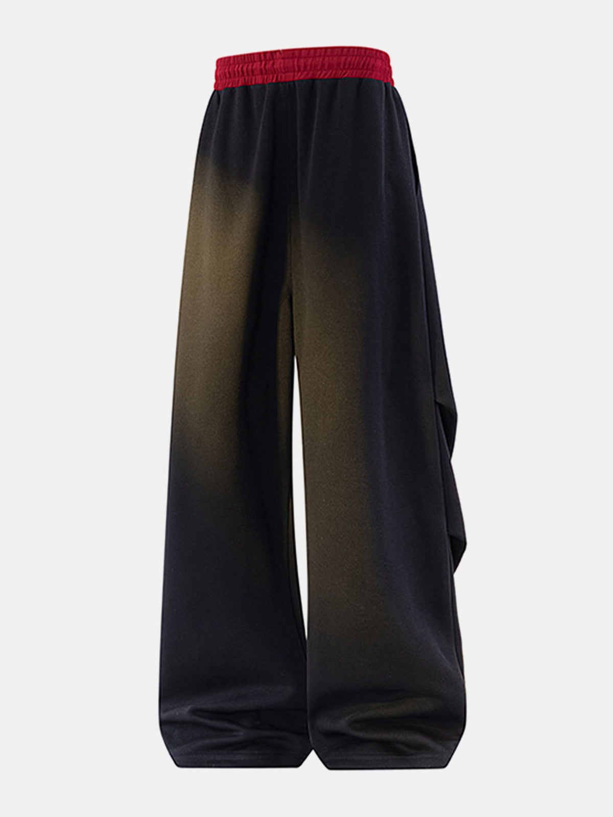 Contrast Wide Leg Sweatpants
