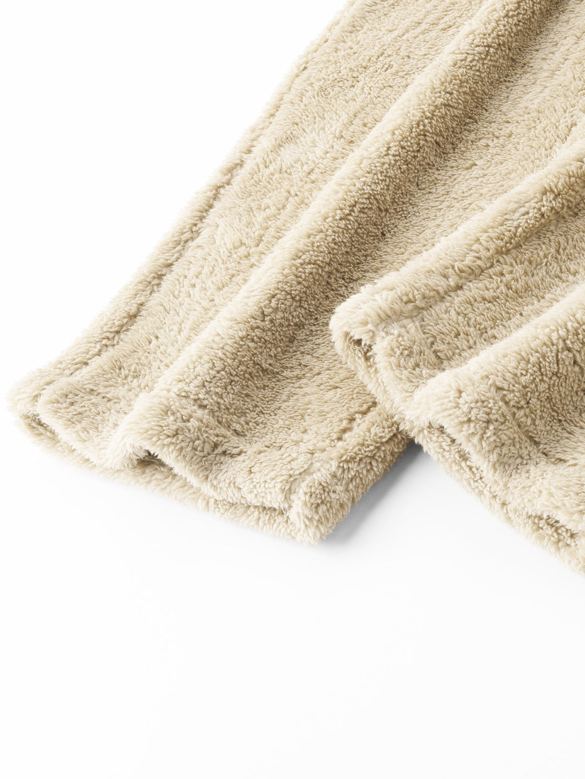 Plush Straight Leg Trousers