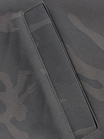 Camo Zip Hooded Jacket