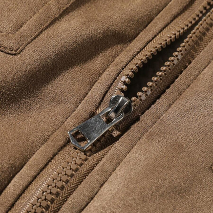 The Duxford Shearling-Collar Aviator