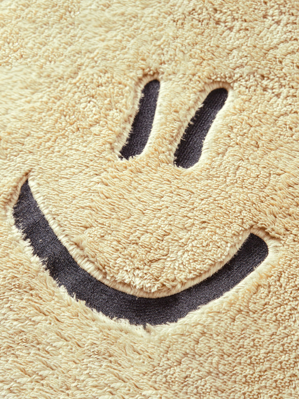 Embroidered Smiley Teddy Hoodie & Joggers Set