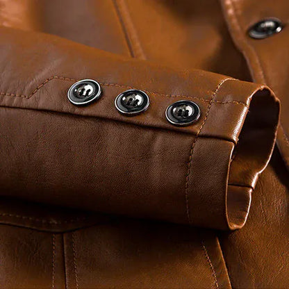 Olymp Leather Blazer
