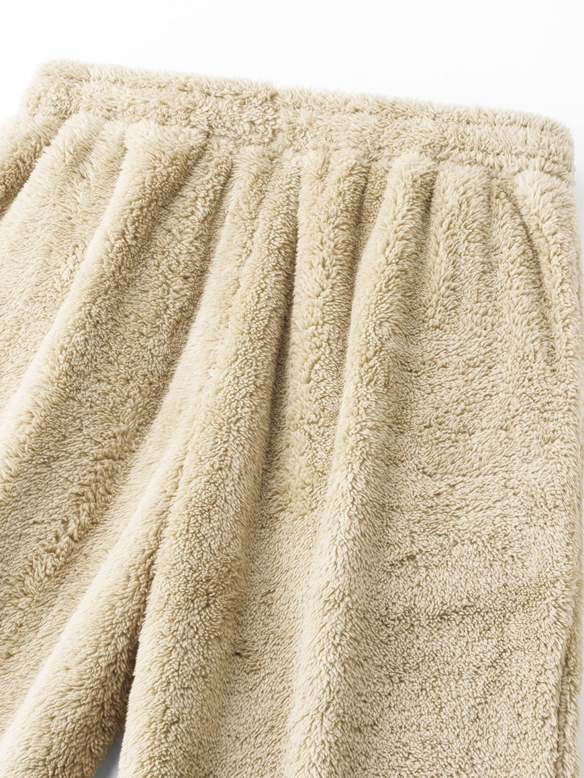Plush Straight Leg Trousers