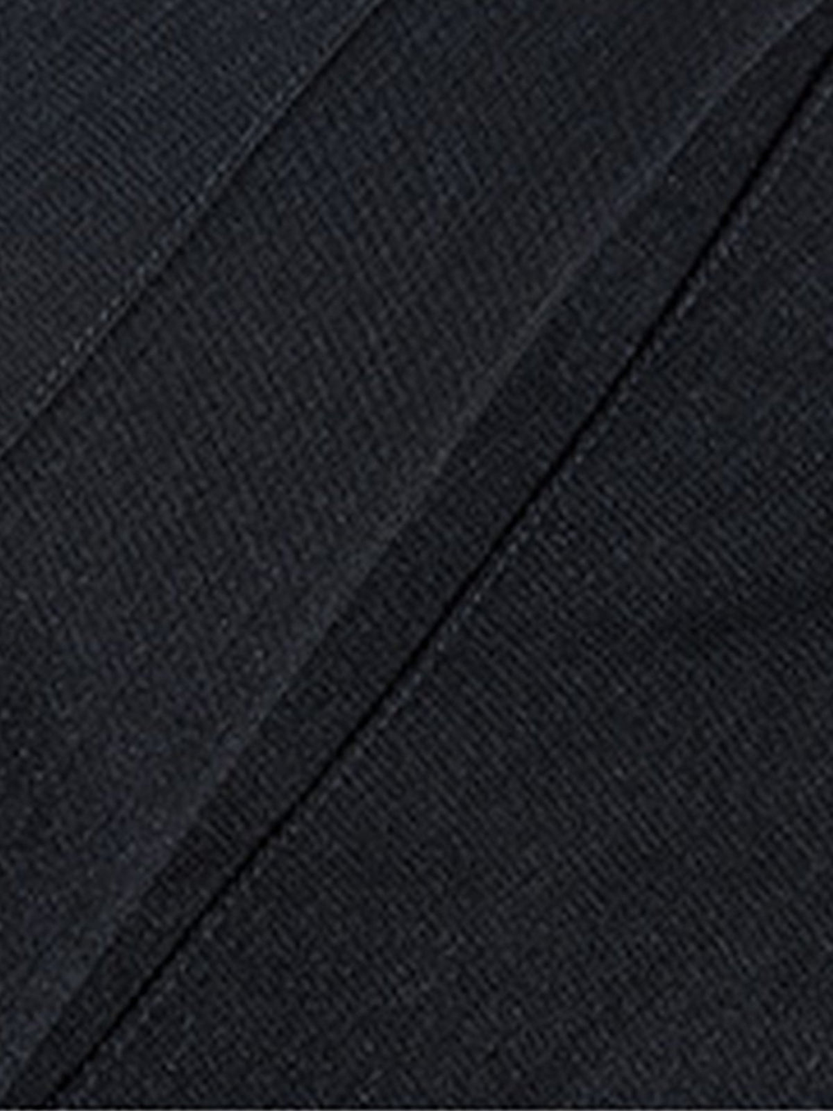 Striped High Neck Sports Jacket with Frog Buttons