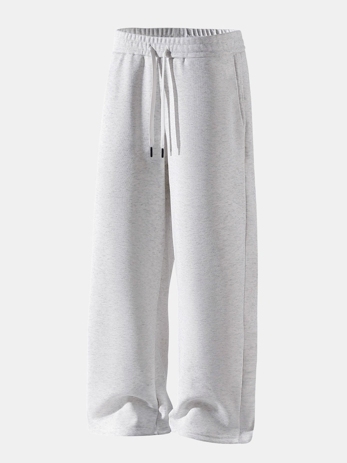 Conjunto de moletom com capuz de caimento confortável e calça de moletom reta