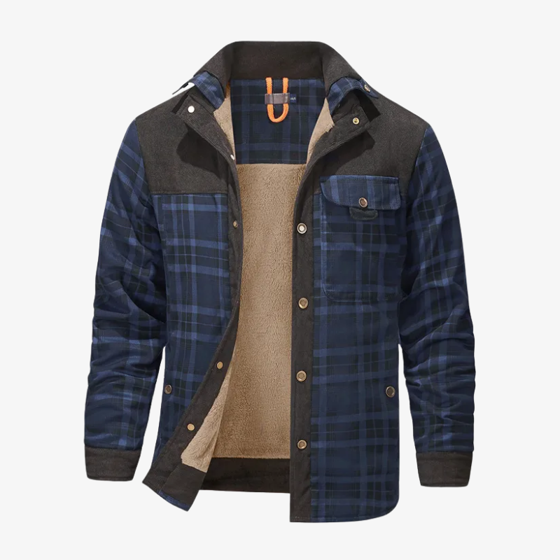 The Braemar Sherpa-Lined Overshirt