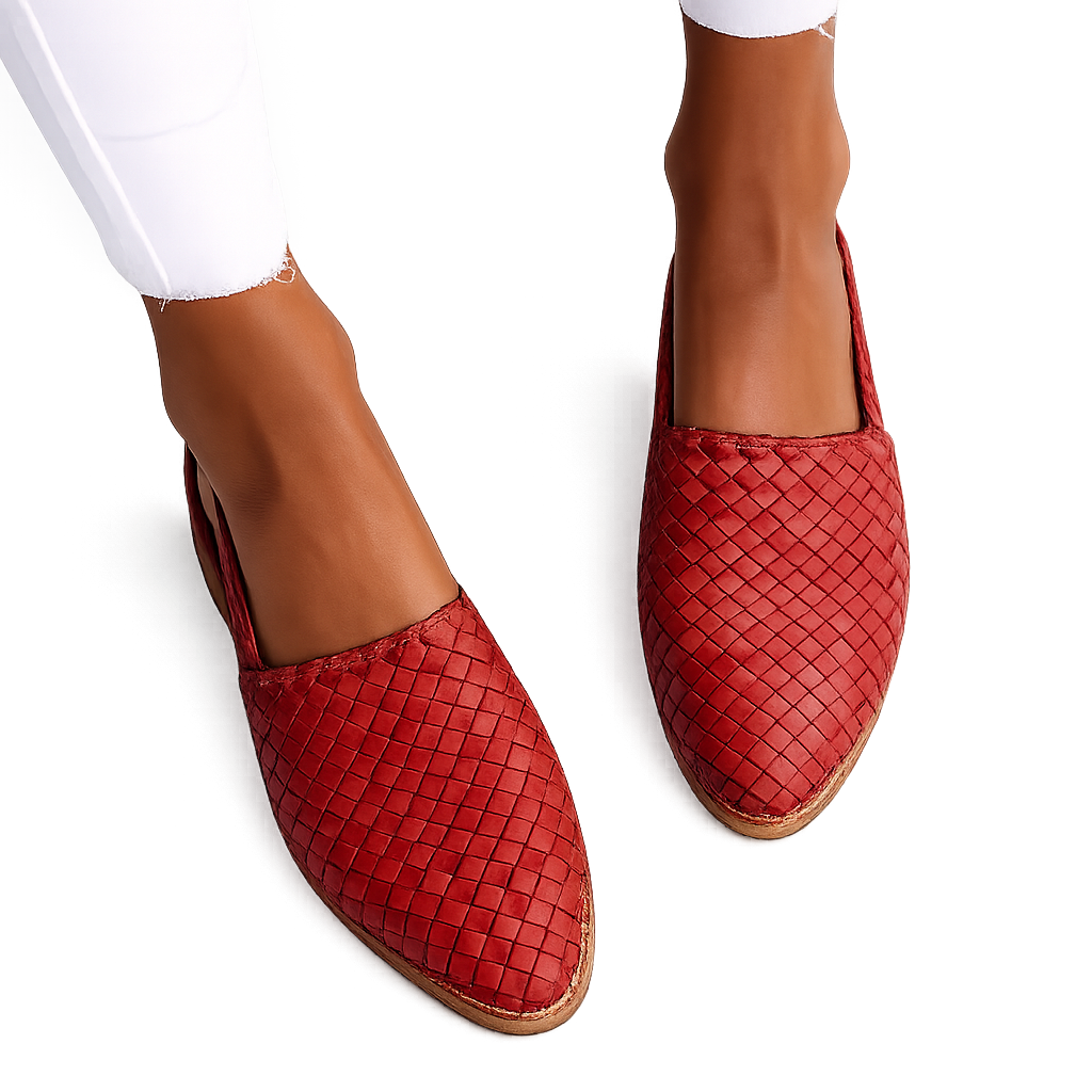 Bexley Woven Slingback Loafers