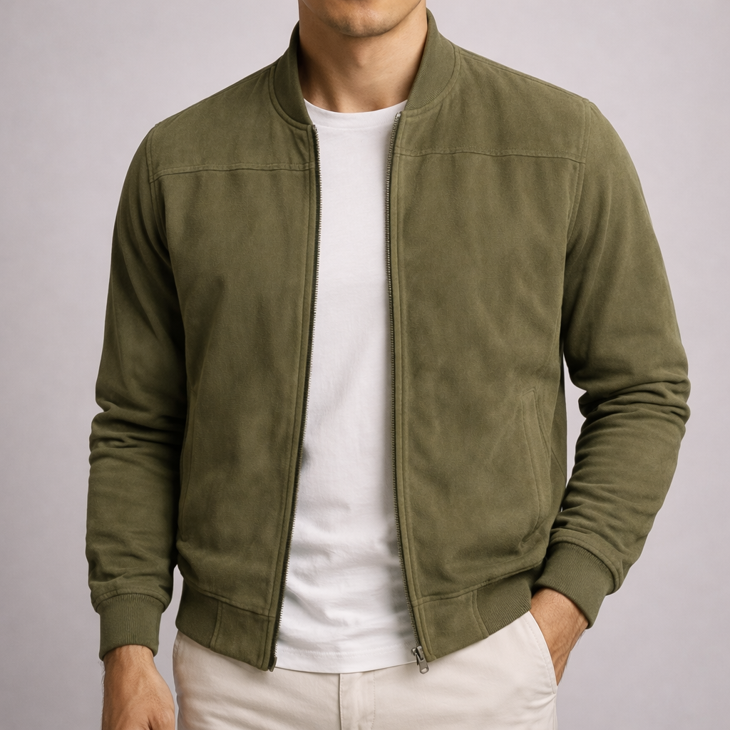 Lawson Suede Zip Jacket