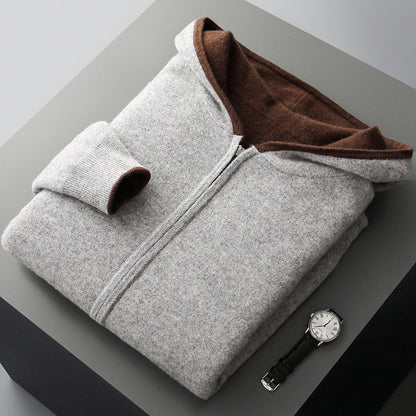 Victor Reversible Cashmere Hoodie