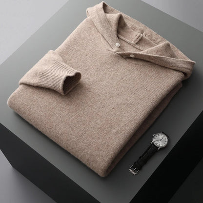 Dominic Wool Blend Hoodie