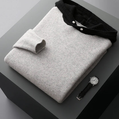 Dominic Wool Blend Hoodie