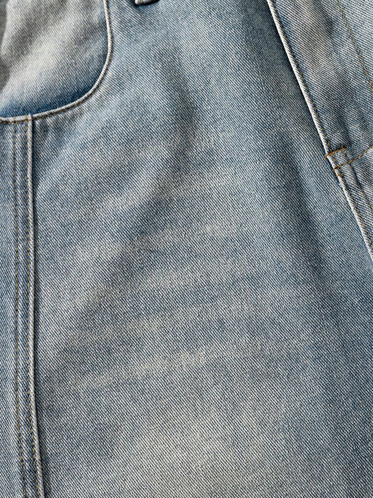 Washed Barrel Leg Jeans