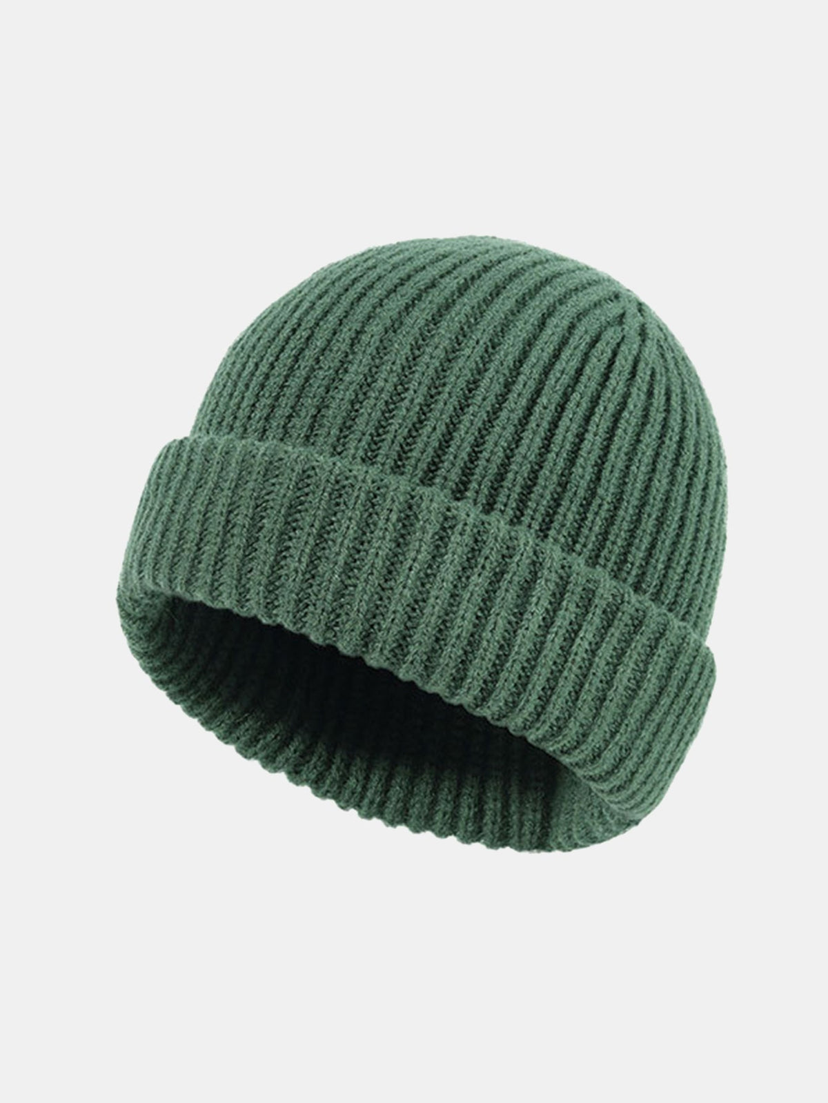 2-in-1 Convertible Ribbed Knit Balaclava Beanie