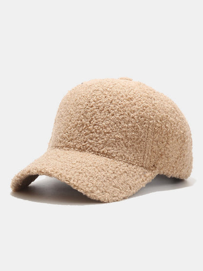 Soft Teddy Fleece Baseball Cap