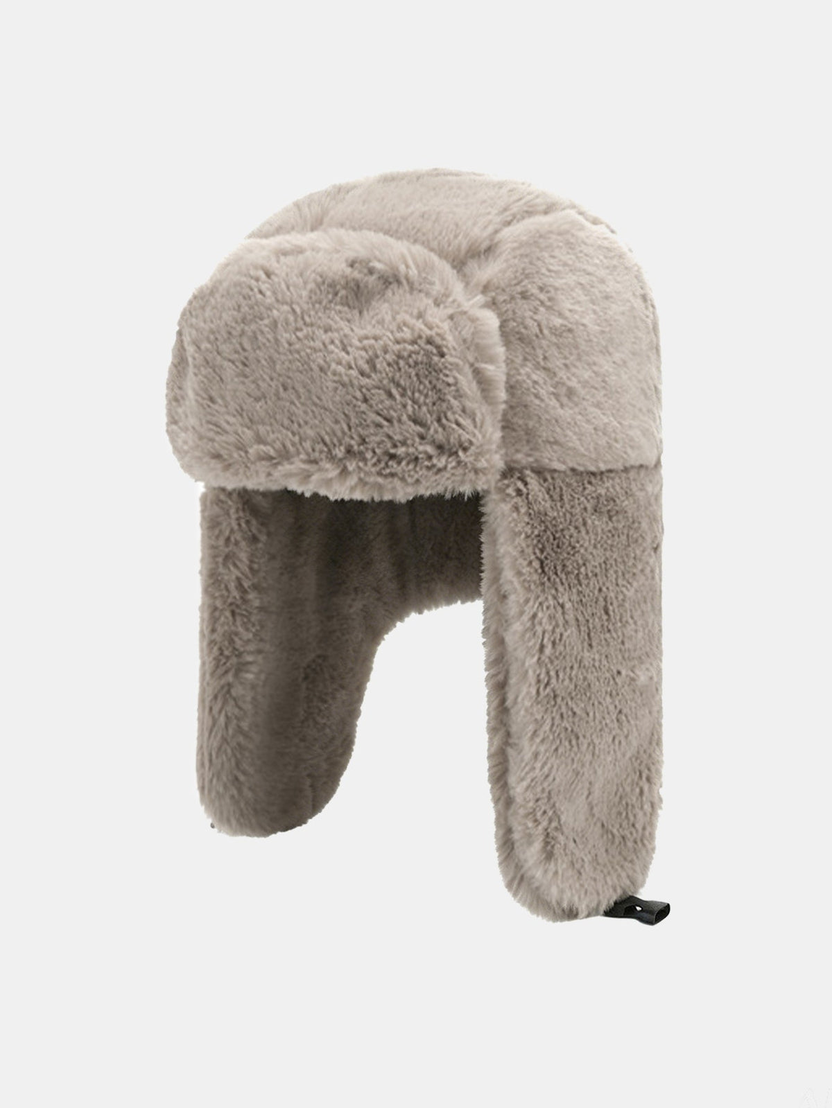 Solid Colour Faux Rabbit Fur Trapper Hat