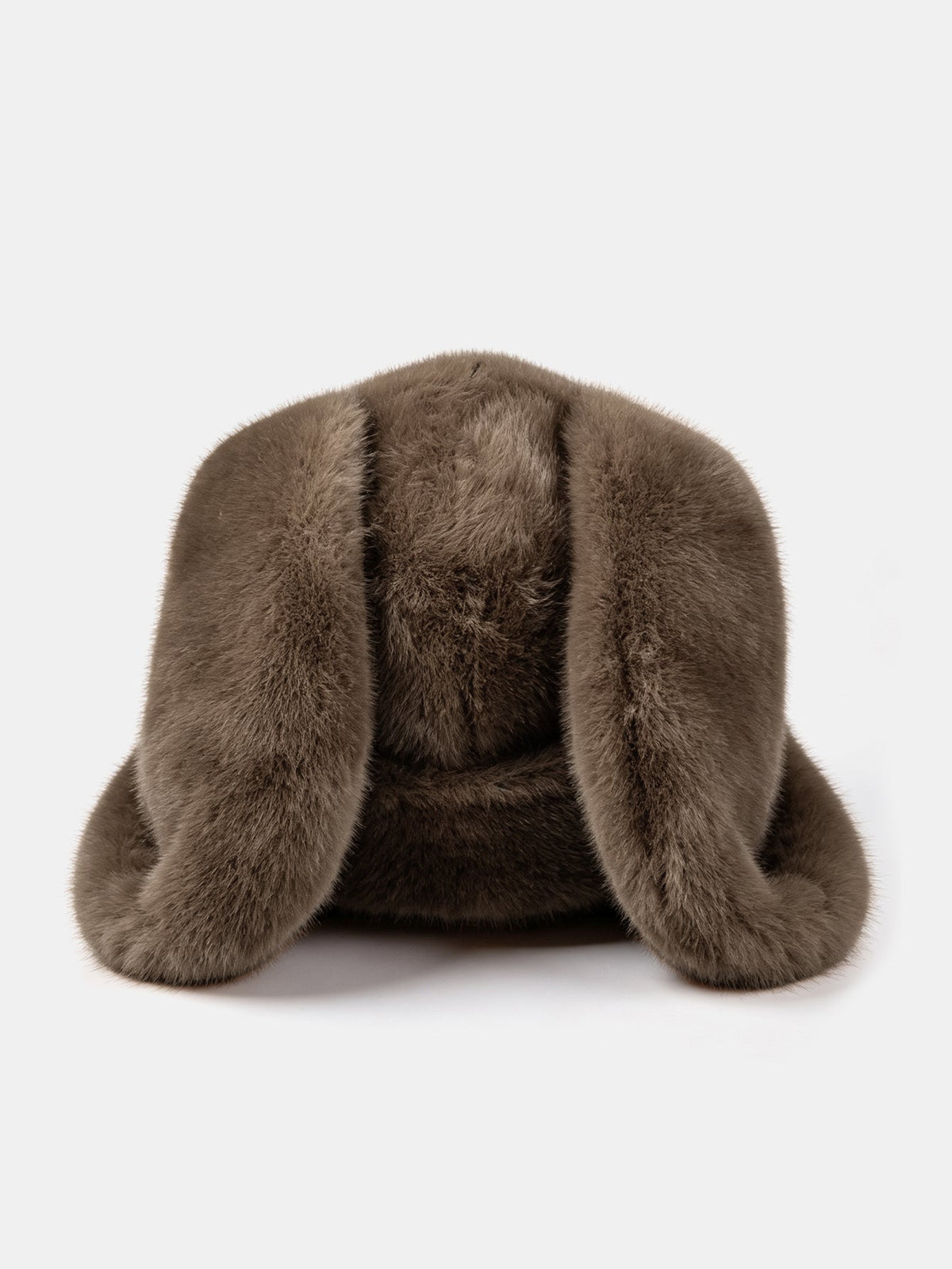 Floppy Bunny Ear Faux Fur Winter Bucket Hat