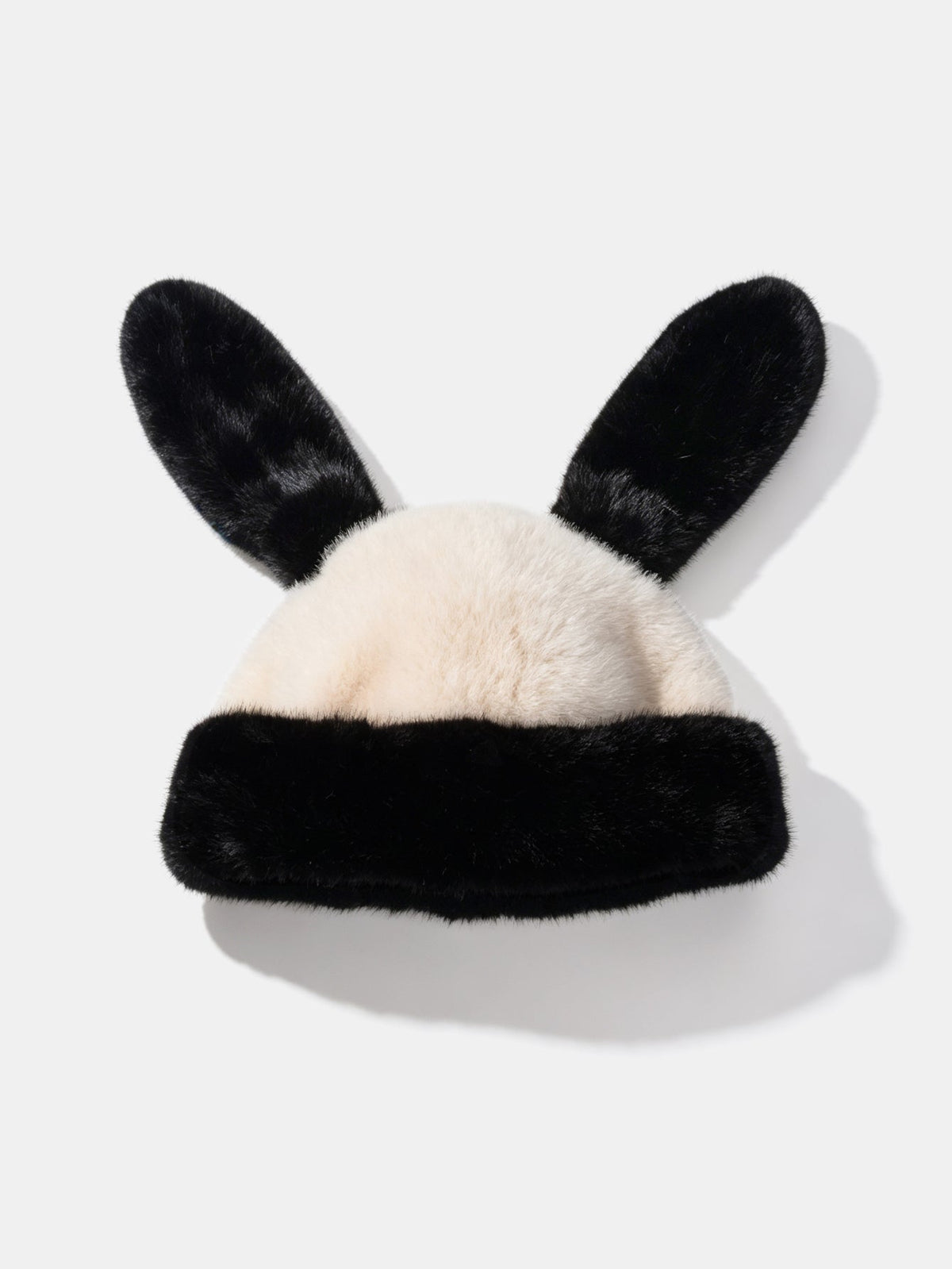 Floppy Bunny Ear Faux Fur Winter Bucket Hat