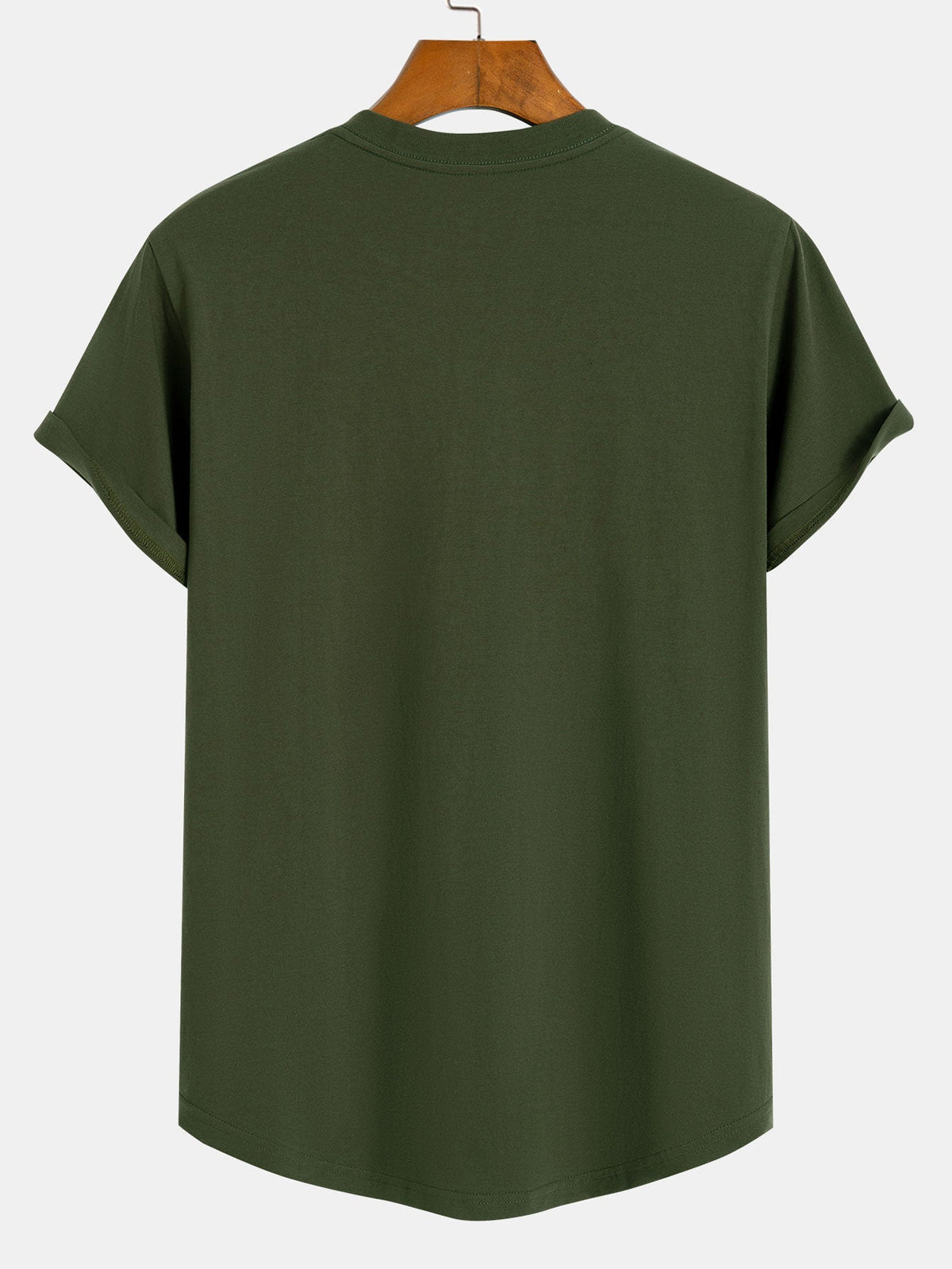 Camiseta de Algodão Estampada com Barra Curvada Não Diagnosticada