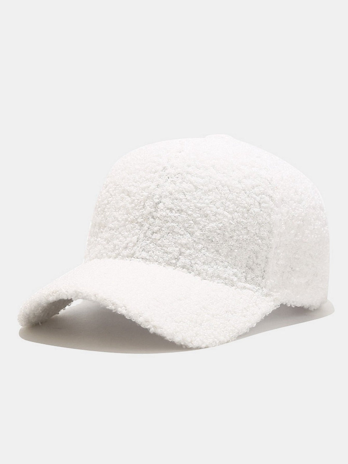 Soft Teddy Fleece Baseball Cap