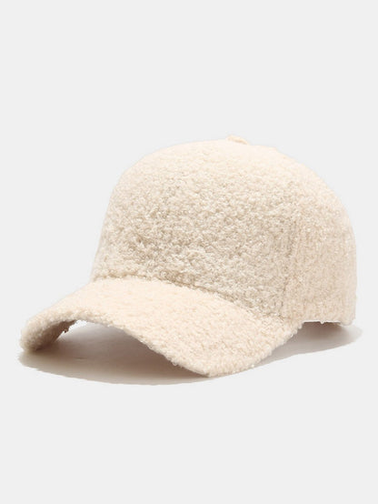 Soft Teddy Fleece Baseball Cap