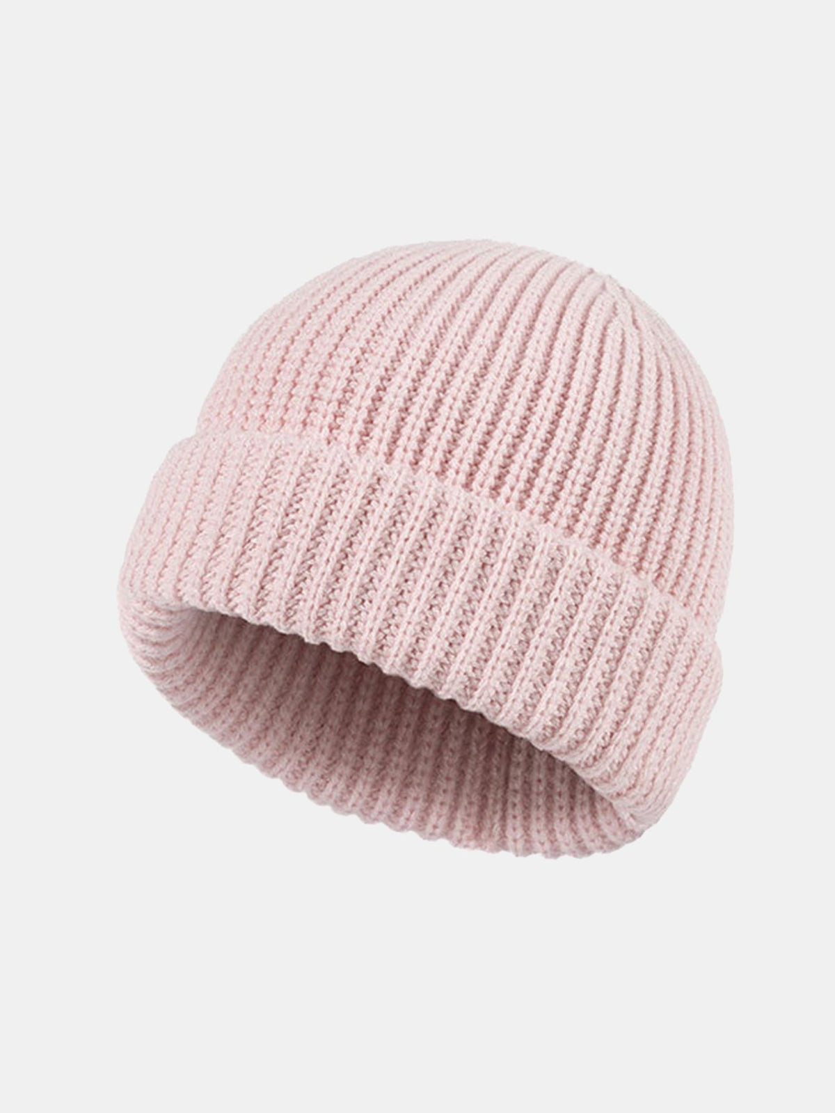 2-in-1 Convertible Ribbed Knit Balaclava Beanie