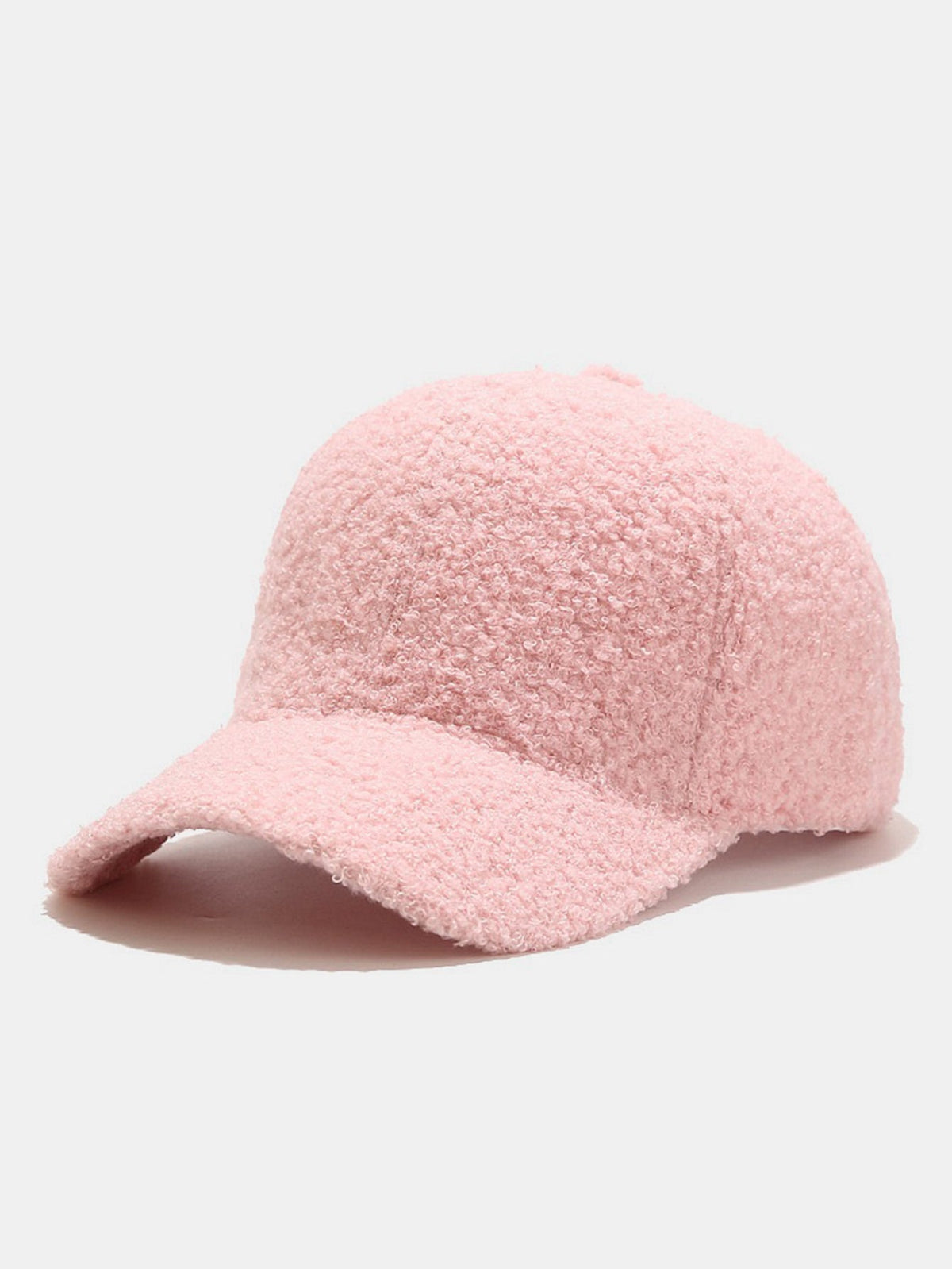 Soft Teddy Fleece Baseball Cap