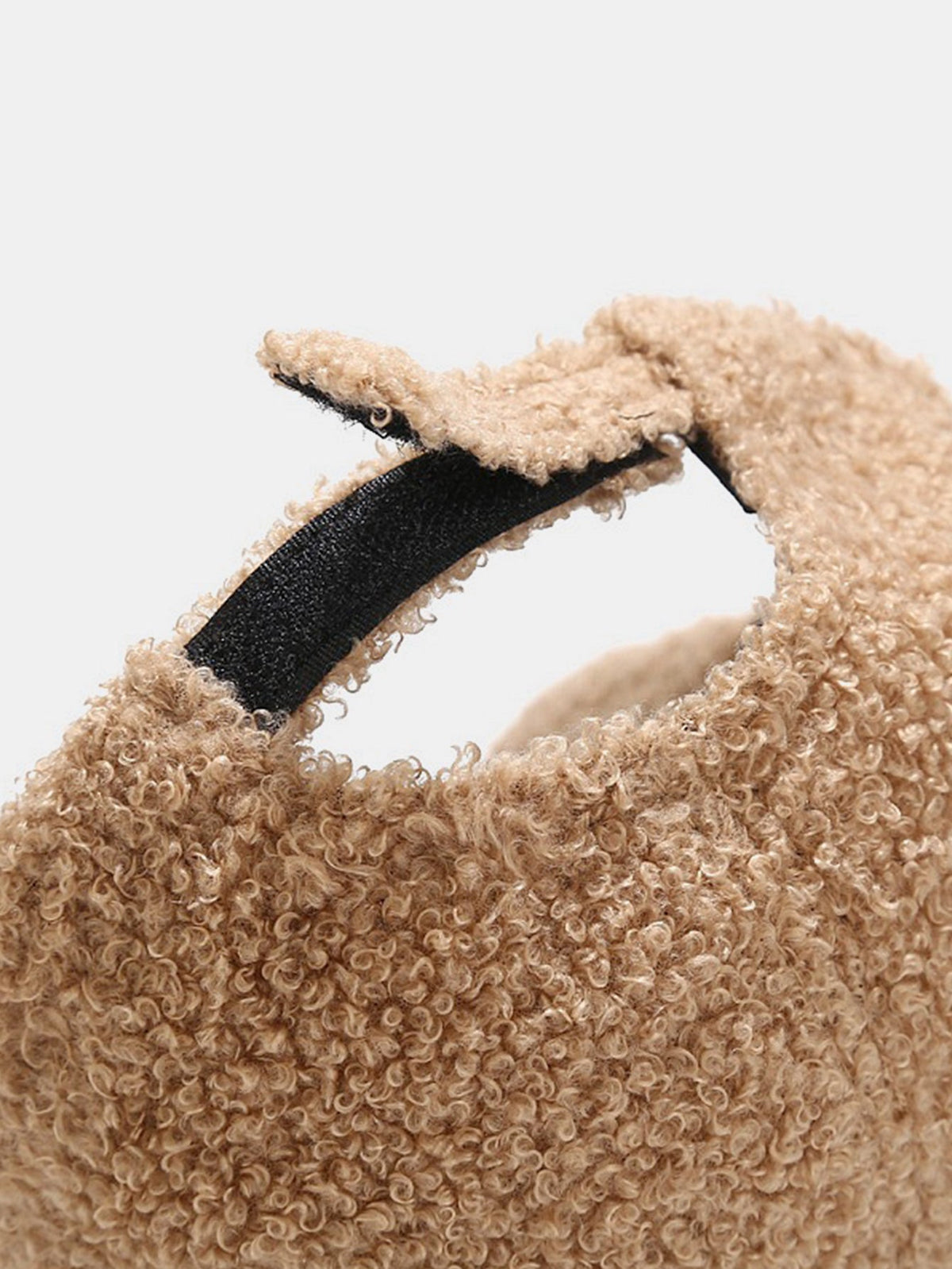 Soft Teddy Fleece Baseball Cap