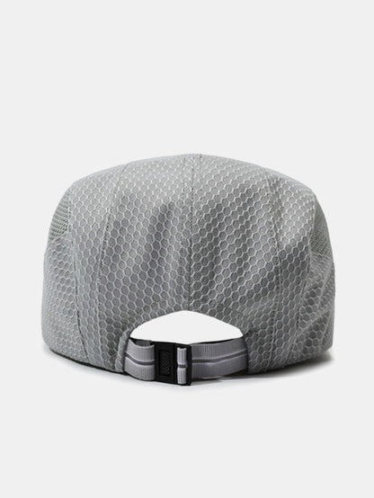 Boné estilo newsboy Ivy ventilado de malha respirável