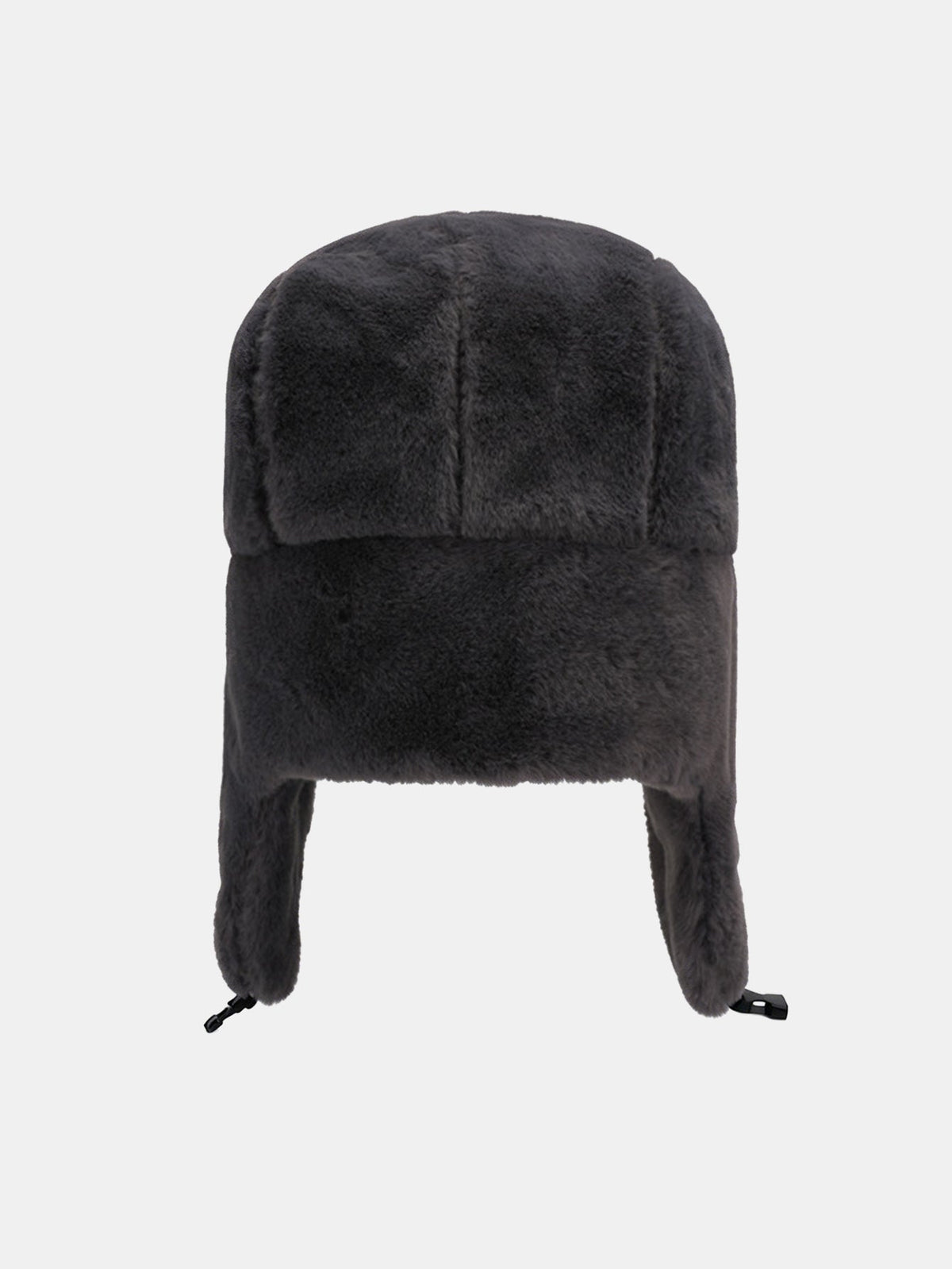 Solid Colour Faux Rabbit Fur Trapper Hat