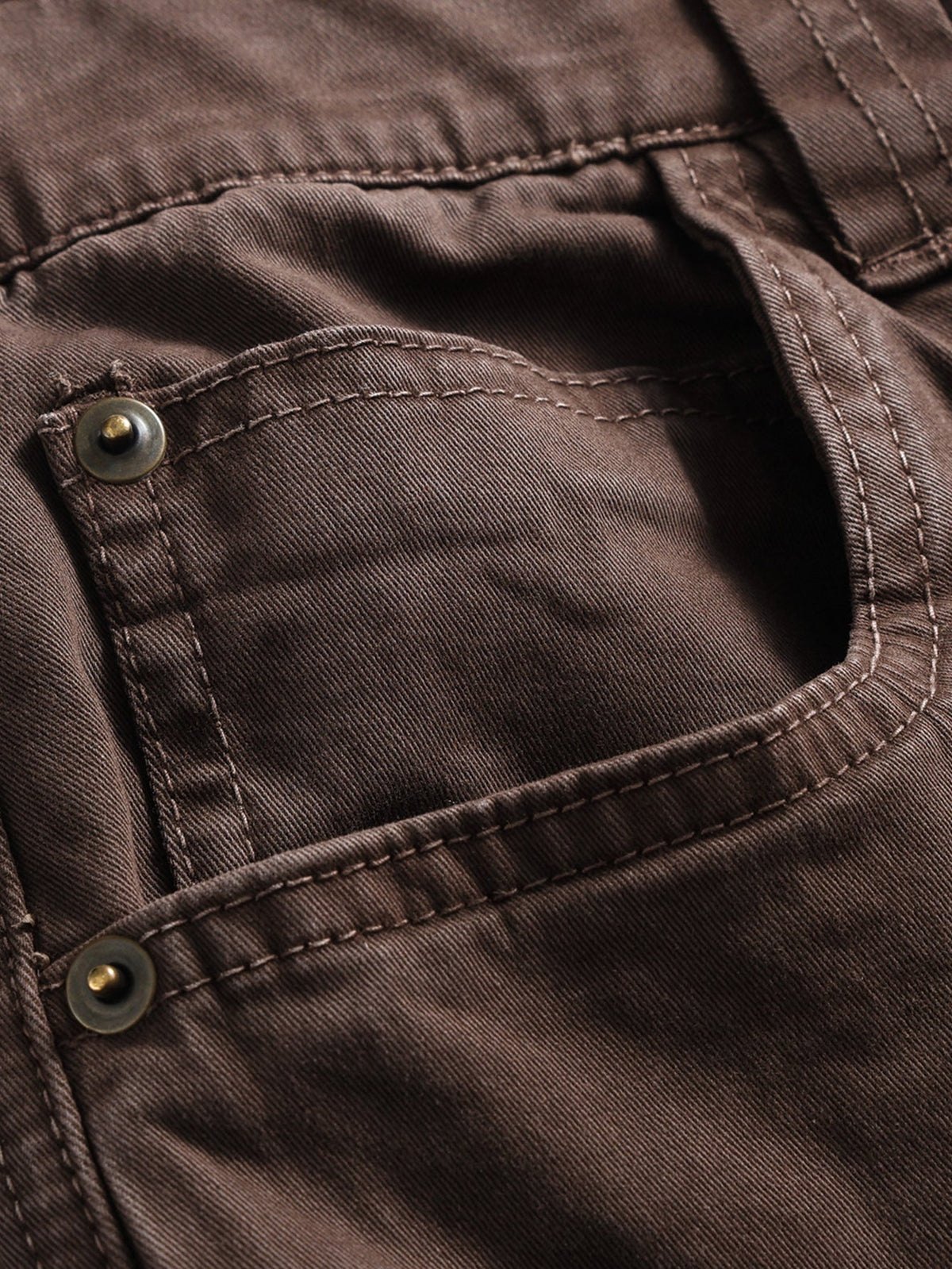 Vintage Washed Barrel Leg Cargo Trousers