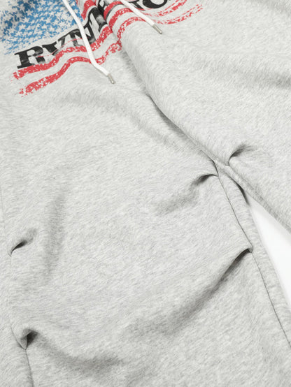 American Flag Print Wide Leg Sweatpants