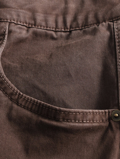 Vintage Washed Barrel Leg Cargo Trousers