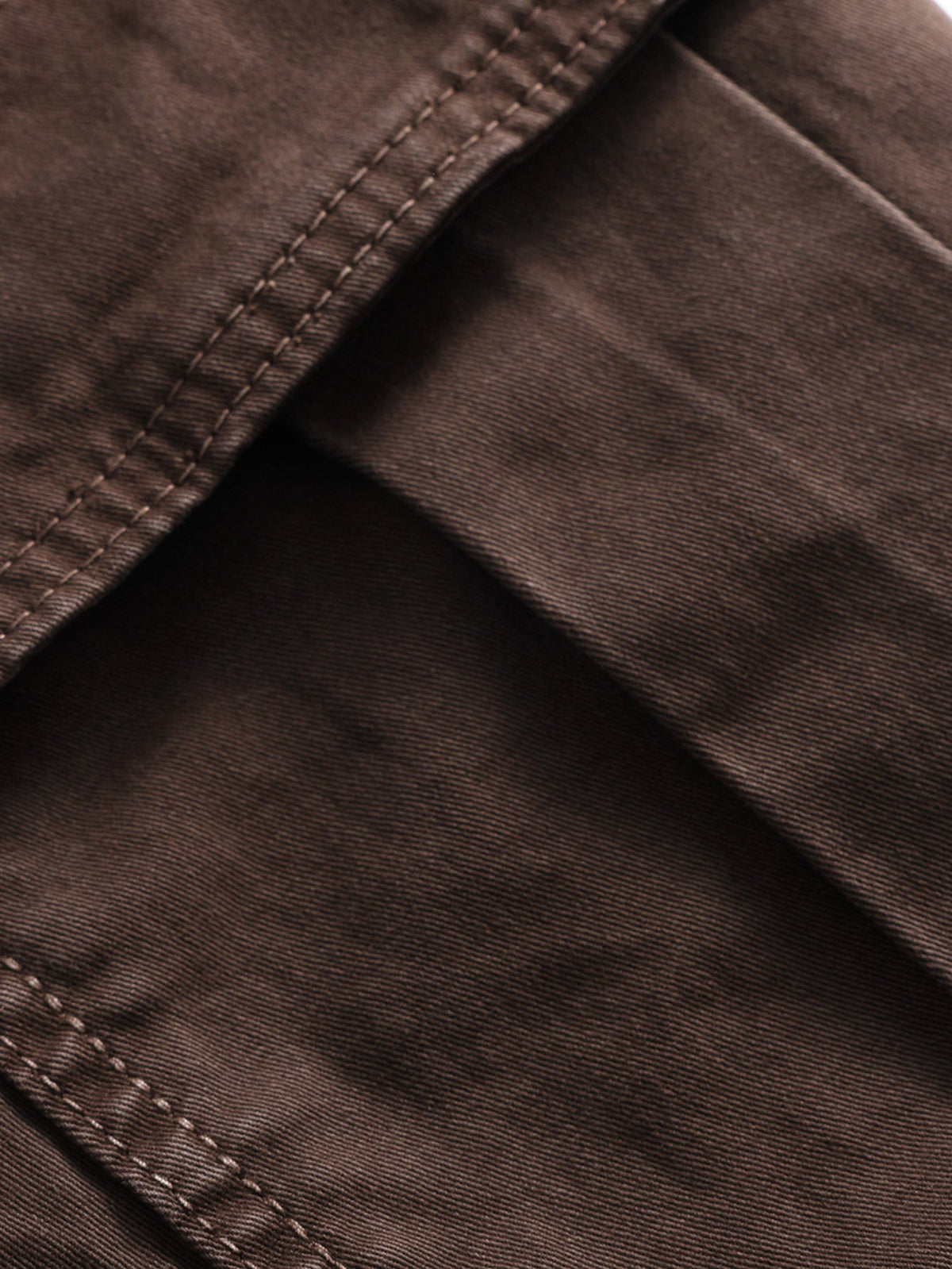 Vintage Washed Barrel Leg Cargo Trousers