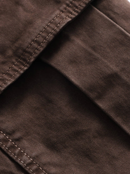 Vintage Washed Barrel Leg Cargo Trousers