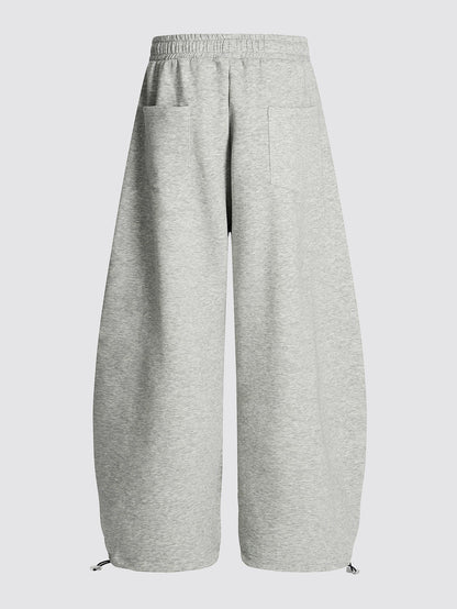 American Flag Print Wide Leg Sweatpants