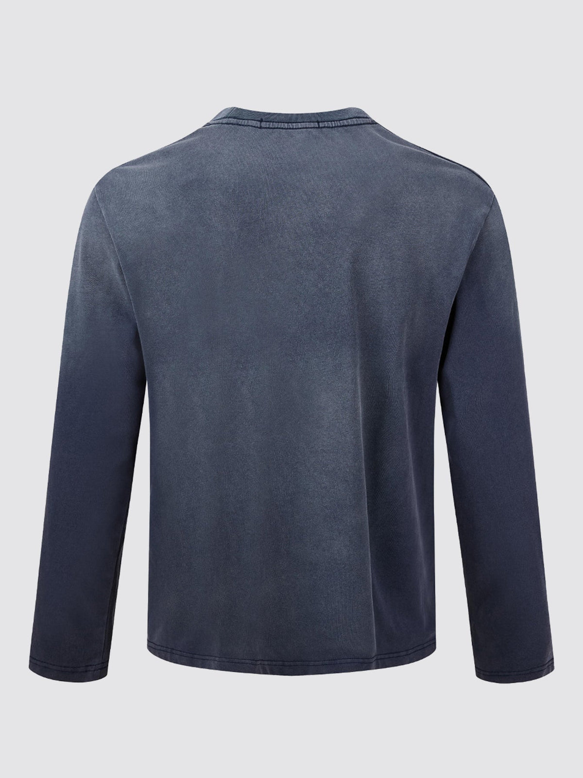 Vintage Washed Star Print Long Sleeve T-Shirt