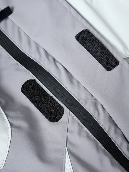 Colour Block Hooded Windbreaker Jacket