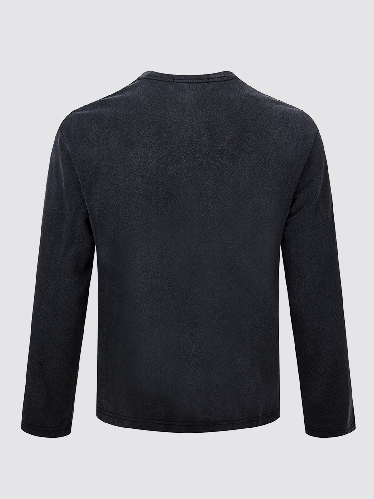 Vintage Washed Star Print Long Sleeve T-Shirt