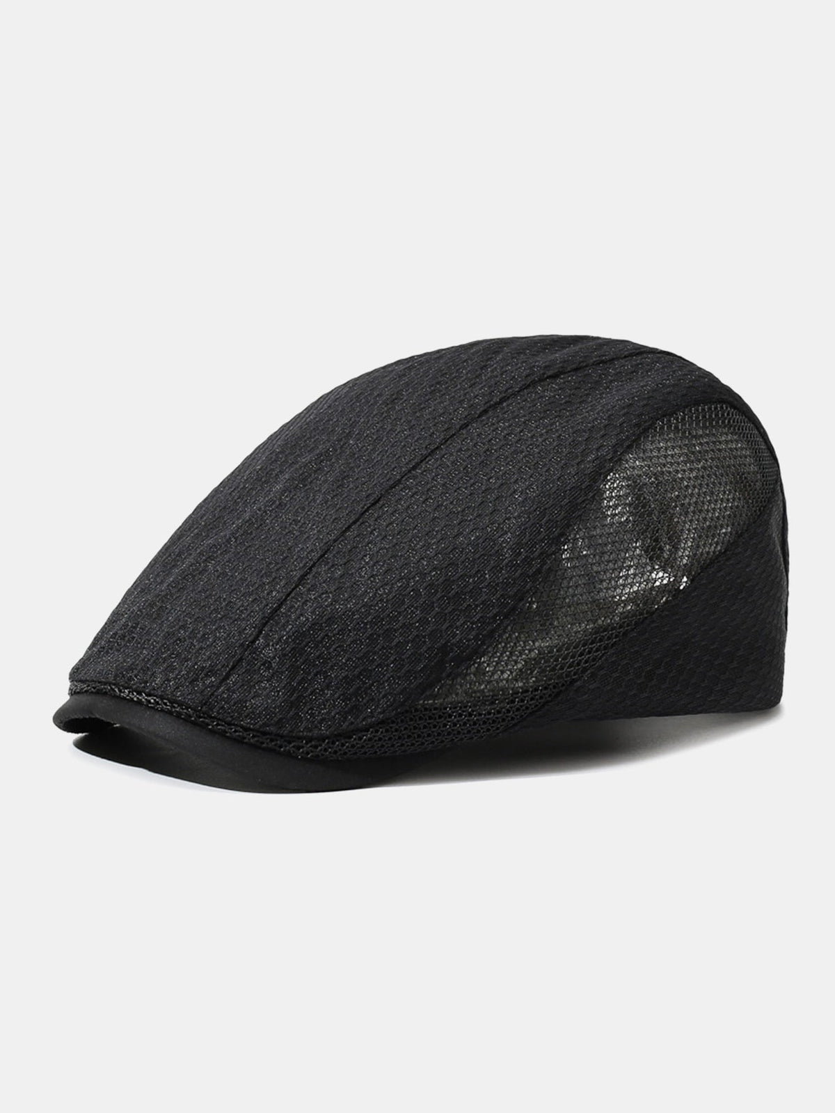 Boné estilo newsboy Ivy ventilado de malha respirável