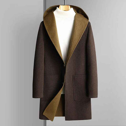 Hudson Reversible Hooded Coat