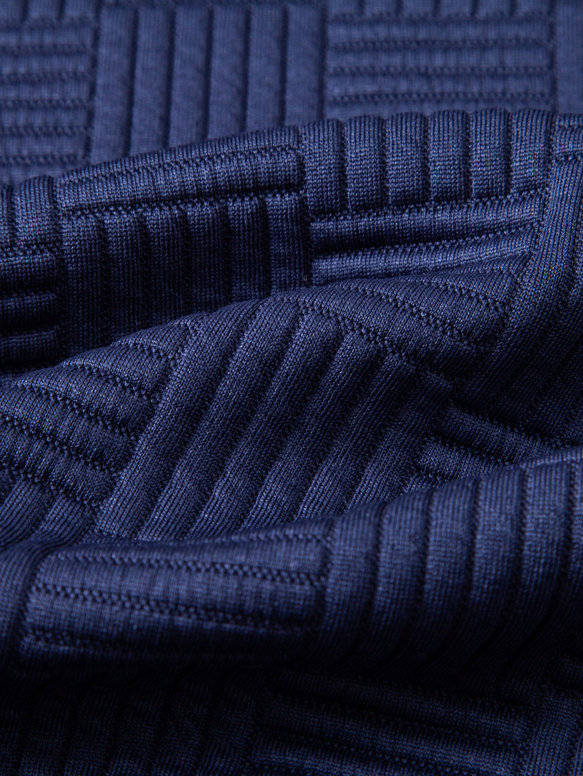 Striped Jacquard Relaxed Sweatshirt