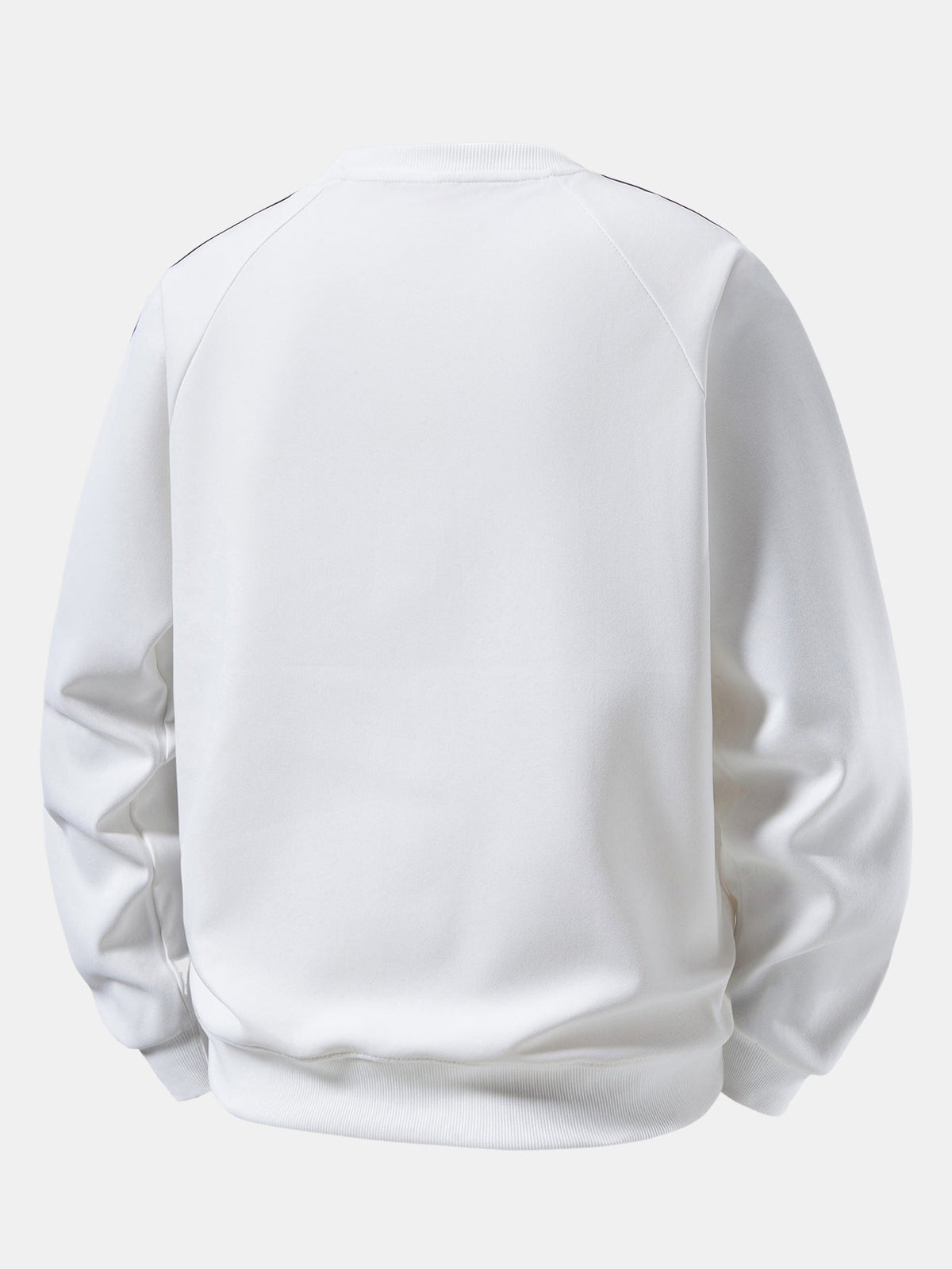 Milano Print Contrast Stripe Raglan Sweatshirt