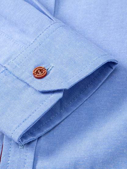 Long Sleeve Button-Down Oxford Shirt
