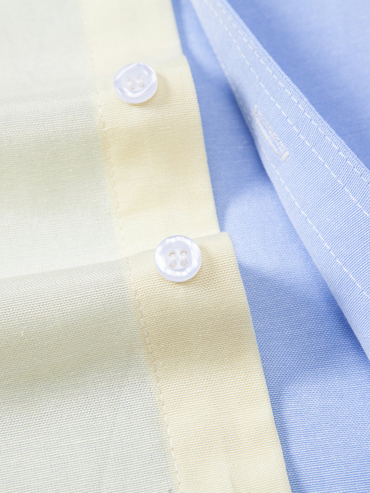 Colour Block Button-Down Oxford Shirt