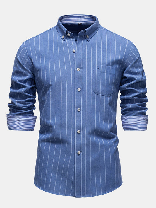 Camisa social listrada