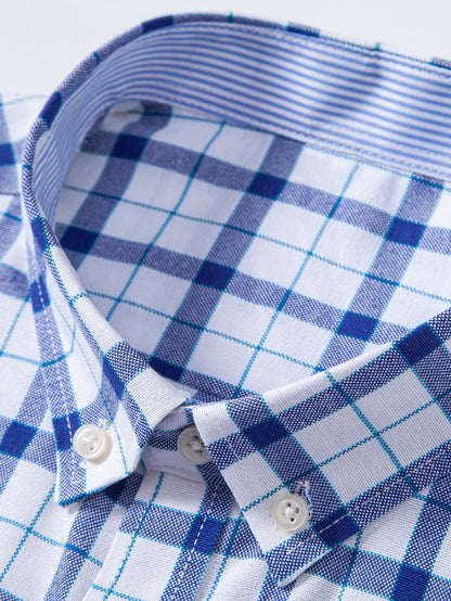 Camisa xadrez de botões