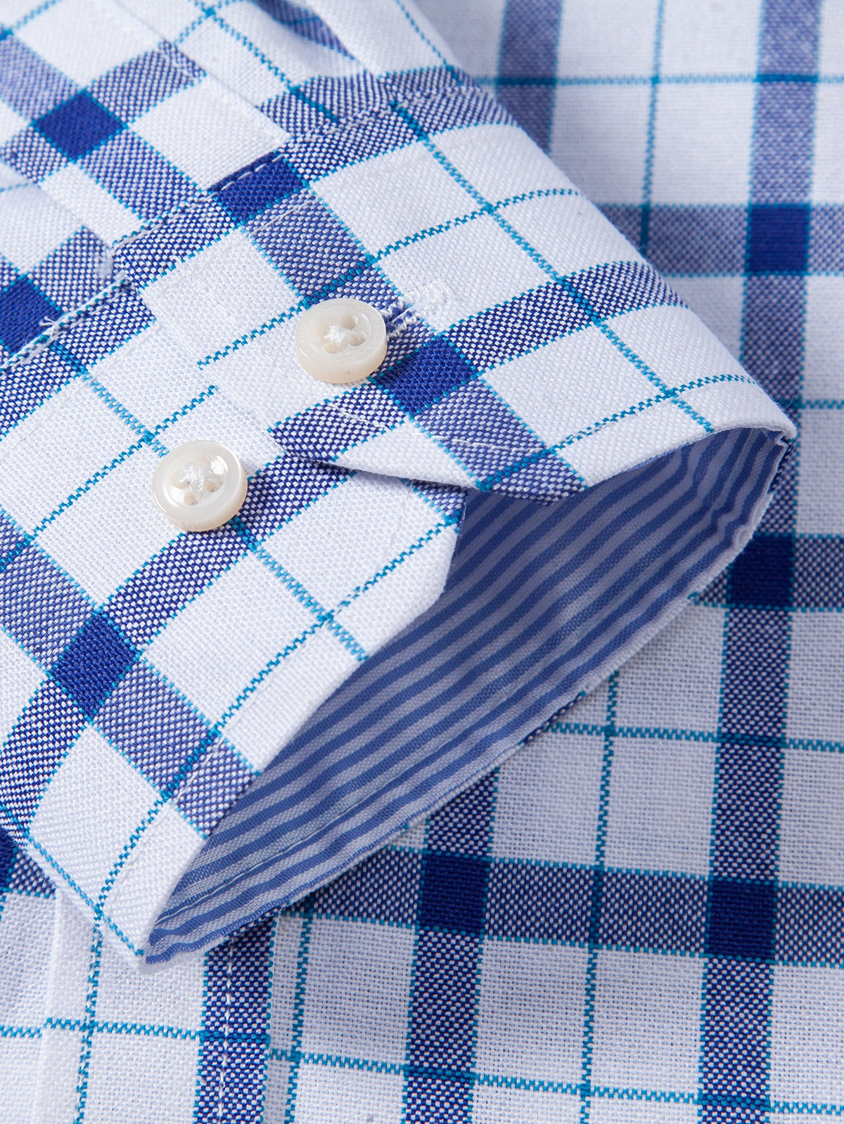 Camisa xadrez de botões
