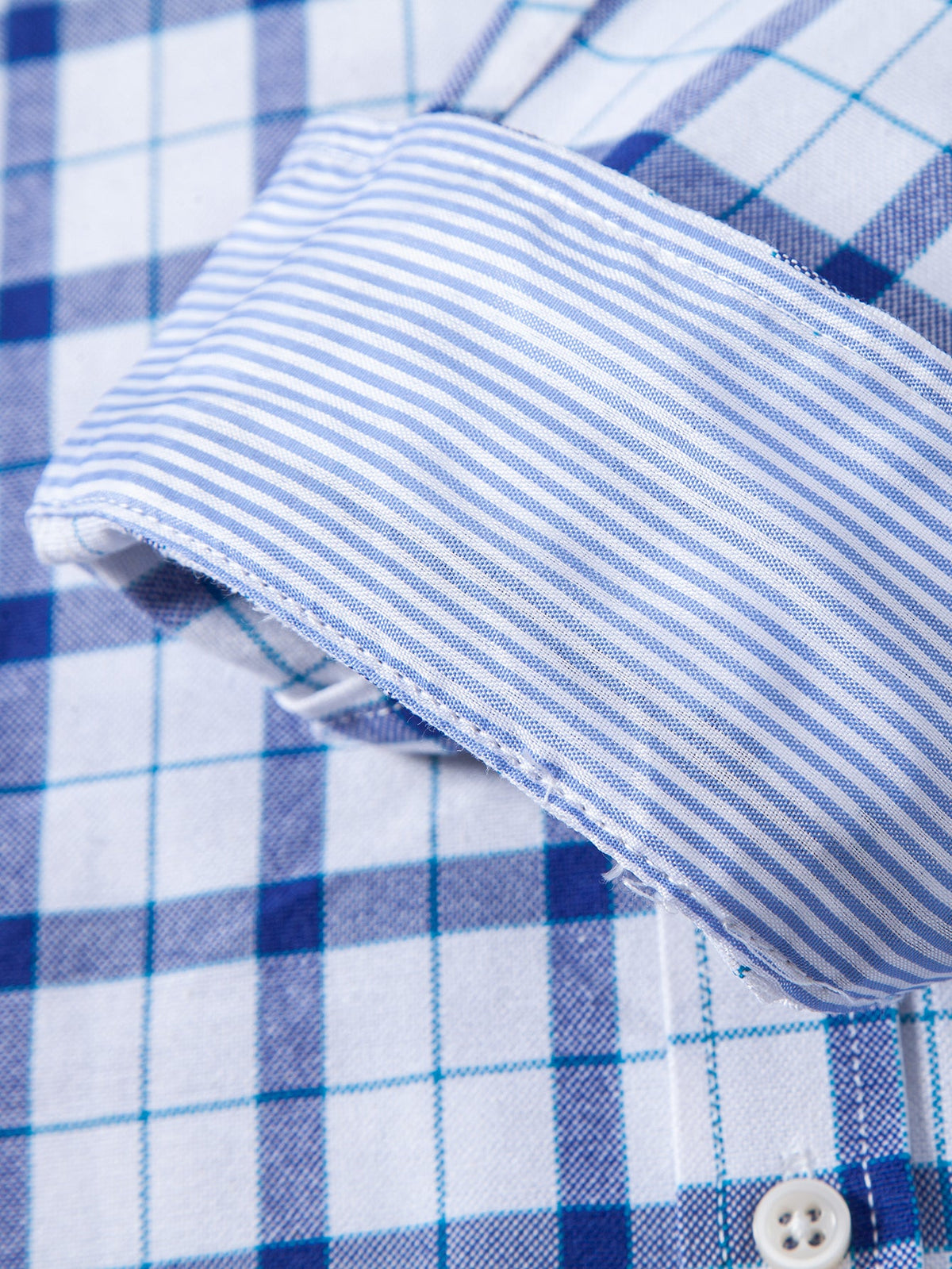 Camisa xadrez de botões