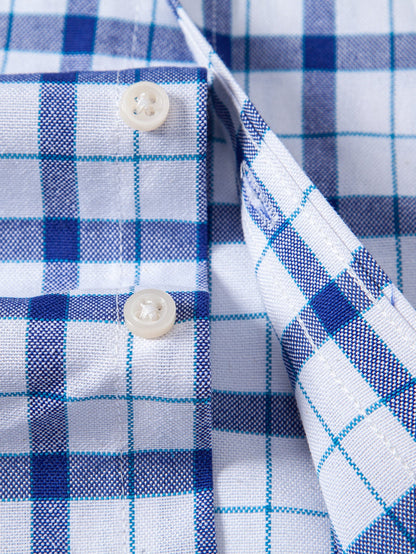 Camisa xadrez de botões