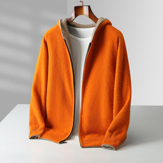 Victor Reversible Cashmere Hoodie